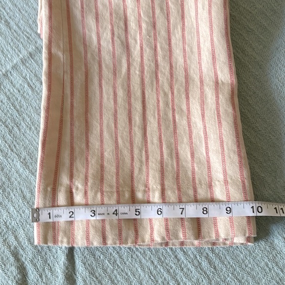 Anthropologie Elevenses summer linen blend wide leg pants, S. - Picture 10 of 12